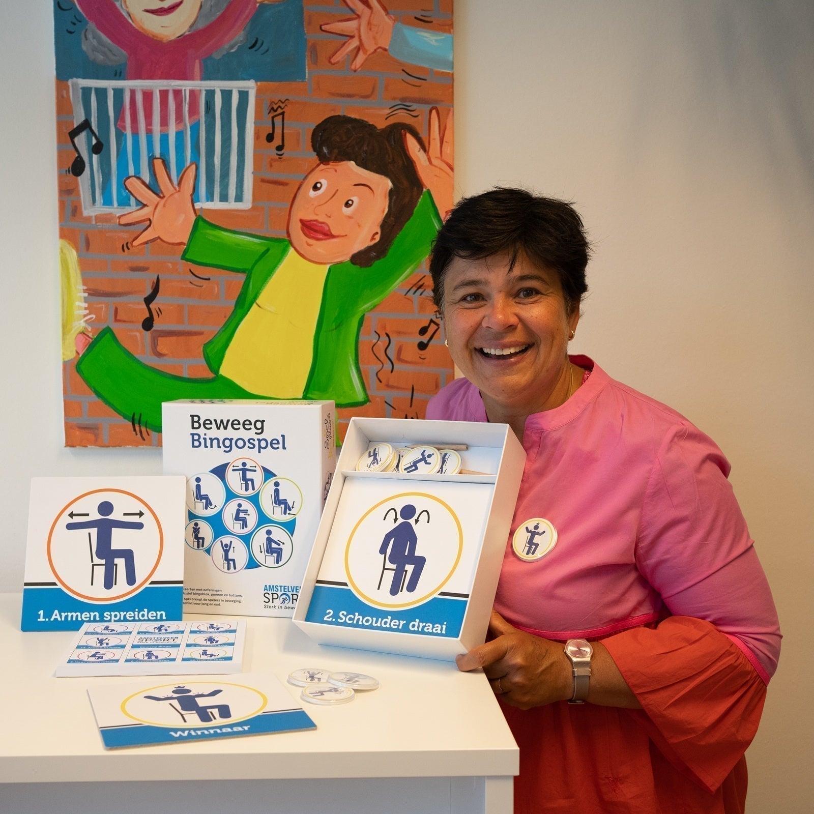 Beweeg Bingo: "Ouderen komen op een ongedwongen manier in beweging"