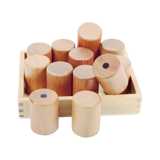 Afbeeelding van het spel Memo Gewicht - Tactiel Geheugenspel met Houten Blokken, speciaal geselecteerd  voor ouderen met dementie.