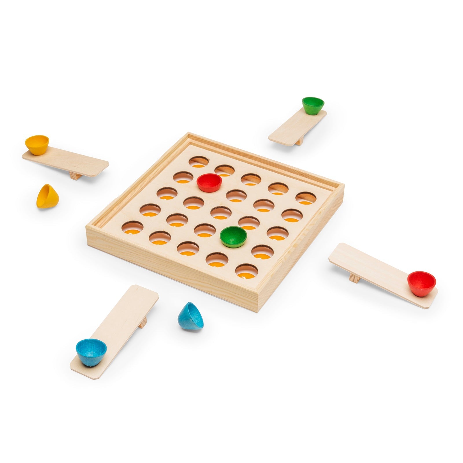 foto van het leuke spel voor dementerenden Hoedje wip tafelmodel