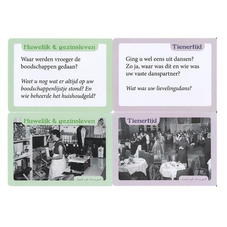 Blik op Vroeger – Reminiscentiespel voor ouderen en mensen met dementie