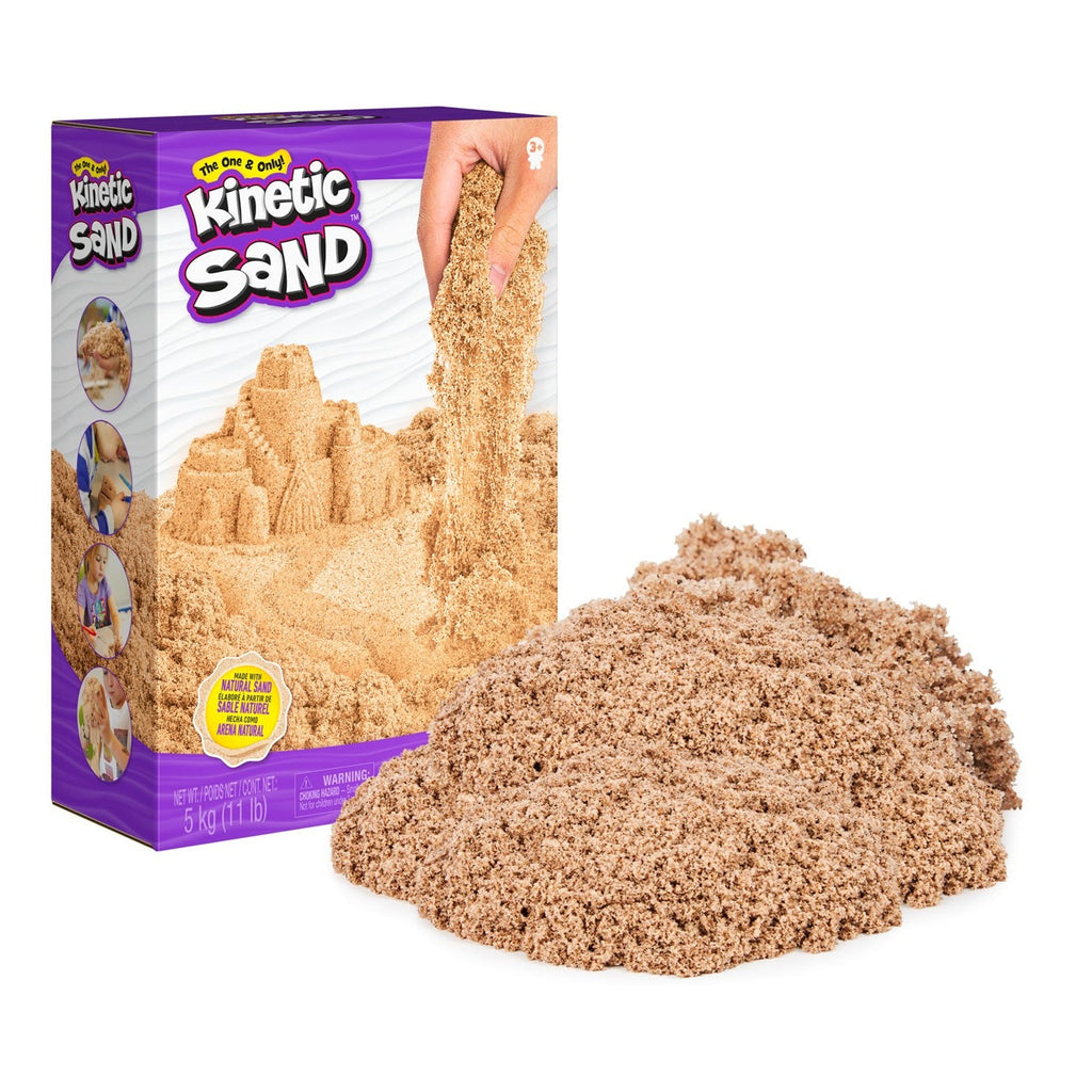 Kinetisch Zand 5 kg – Tactiele activiteit die therapie en sensorische stimulatie biedt voor senioren.