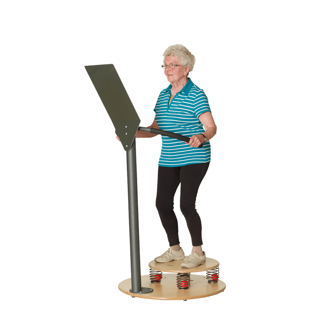Afbeeelding van het spel Pedalo®-Station 5S-veerplateau, speciaal geselecteerd  voor ouderen met dementie.