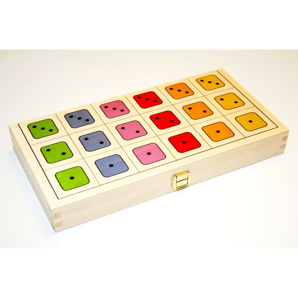 Das Würfelspiel mit Farben