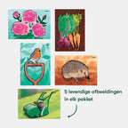 Malen mit Wasser - Im Garten