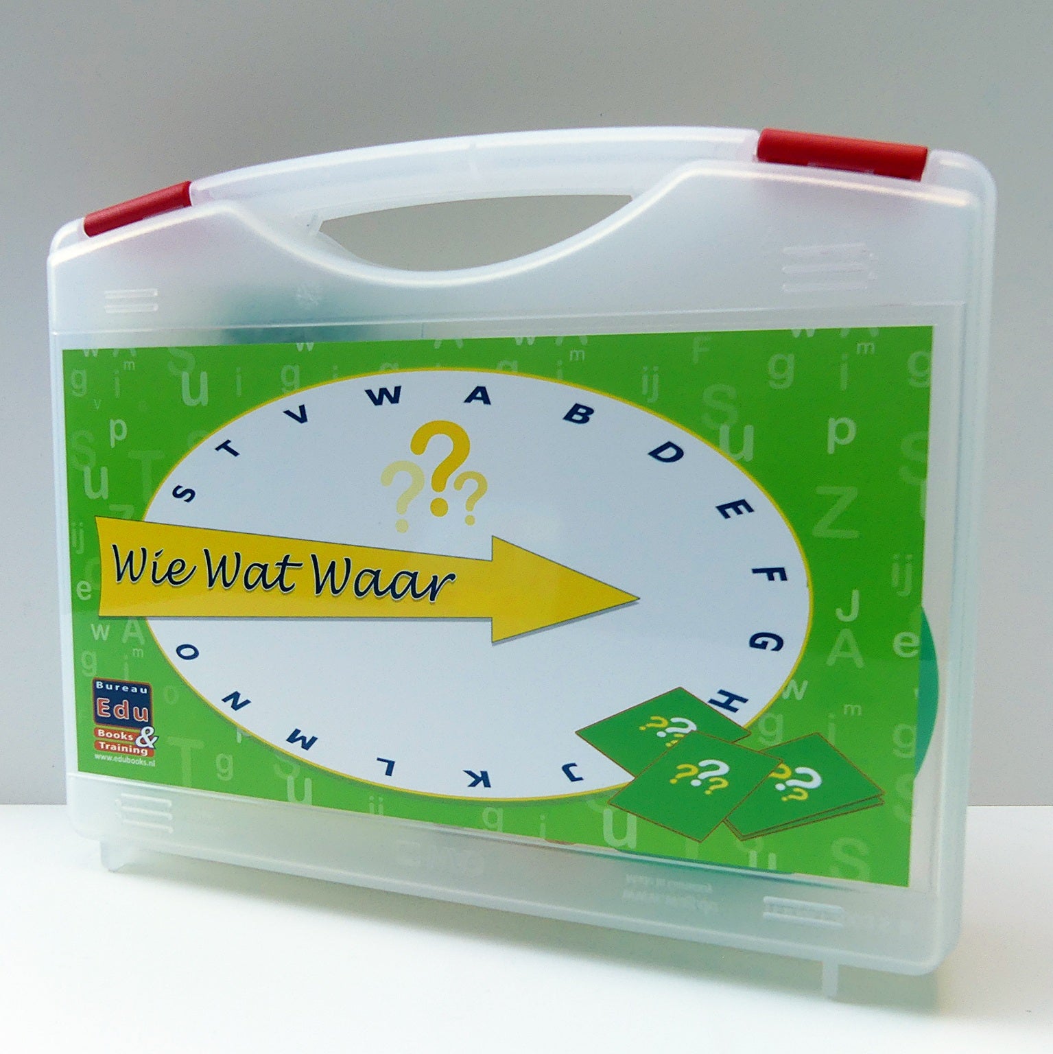 Wie Wat Waar-spel inklusief oplegvel