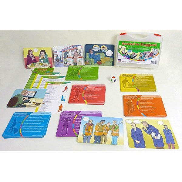 Afbeeelding van het spel Zoveel te Zeggen - Communicatiespel met 96 Kaarten, speciaal geselecteerd  voor ouderen met dementie.