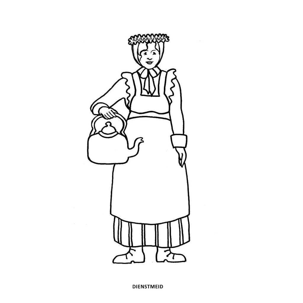 Kleur- en Vertelboek Beroepen – Nostalgisch kleurboek dat herinneringen en verhalen ophaalt voor senioren.