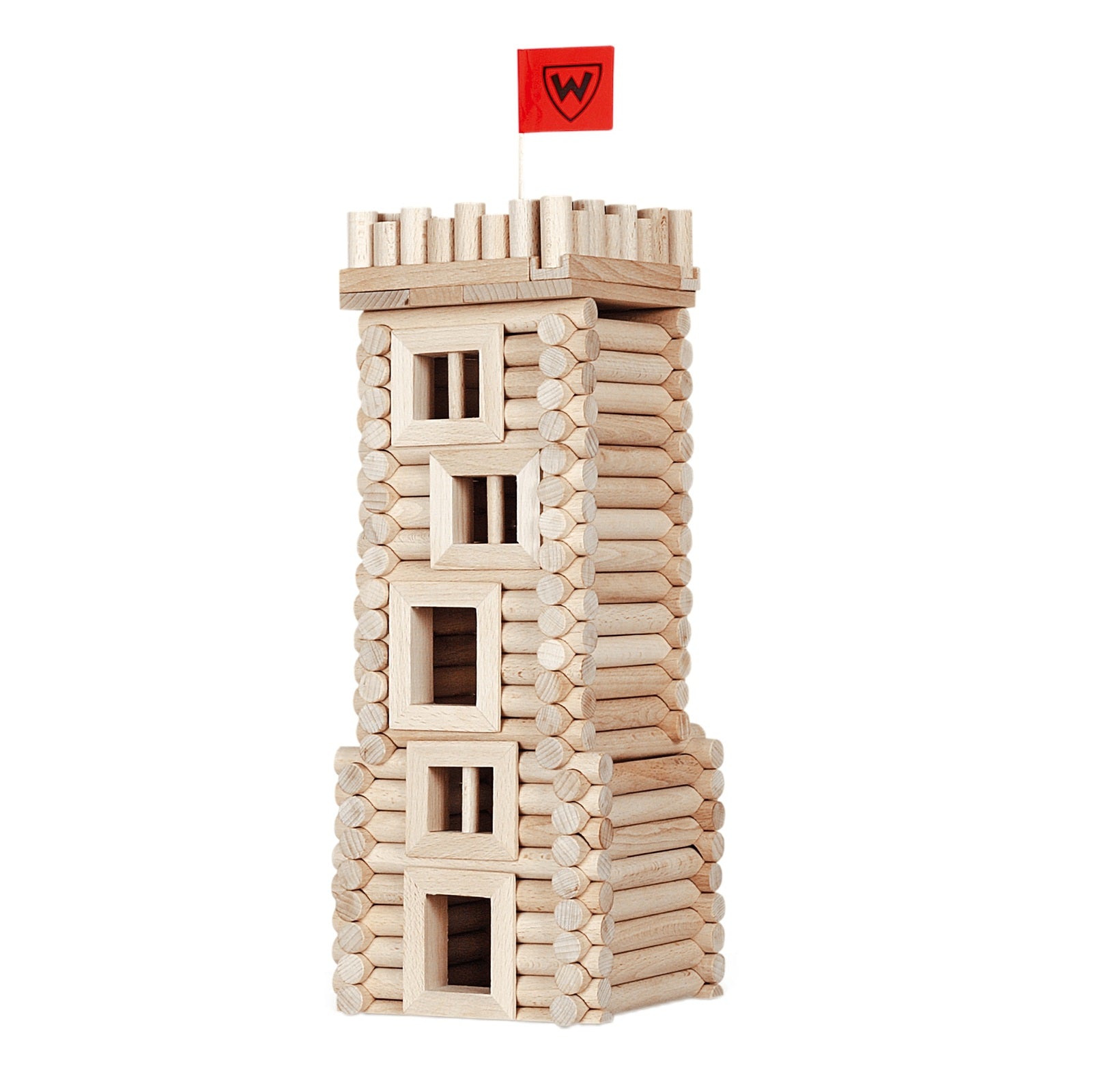 Bouwpakket Vario Massive – Houten constructiespel dat activering en creativiteit stimuleert voor senioren.