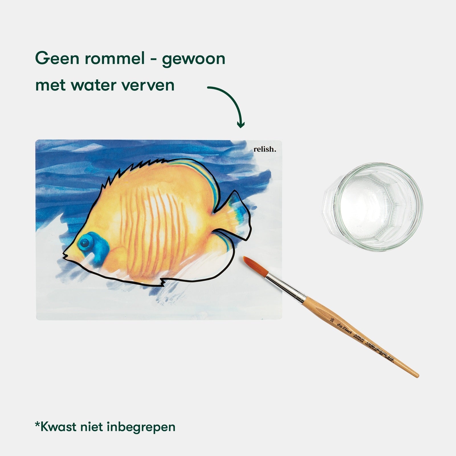 Schilderen met water - Ocean Life