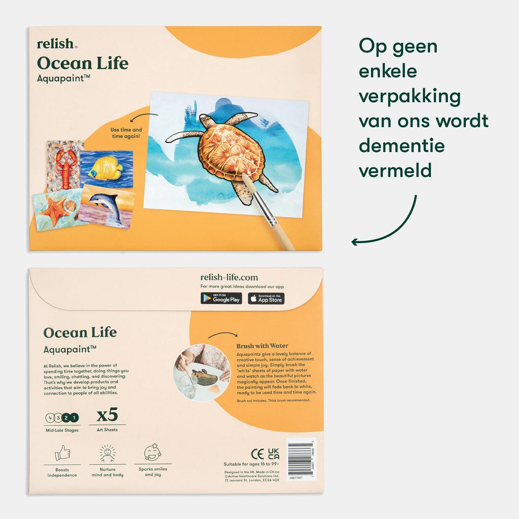 Schilderen met water - Ocean Life