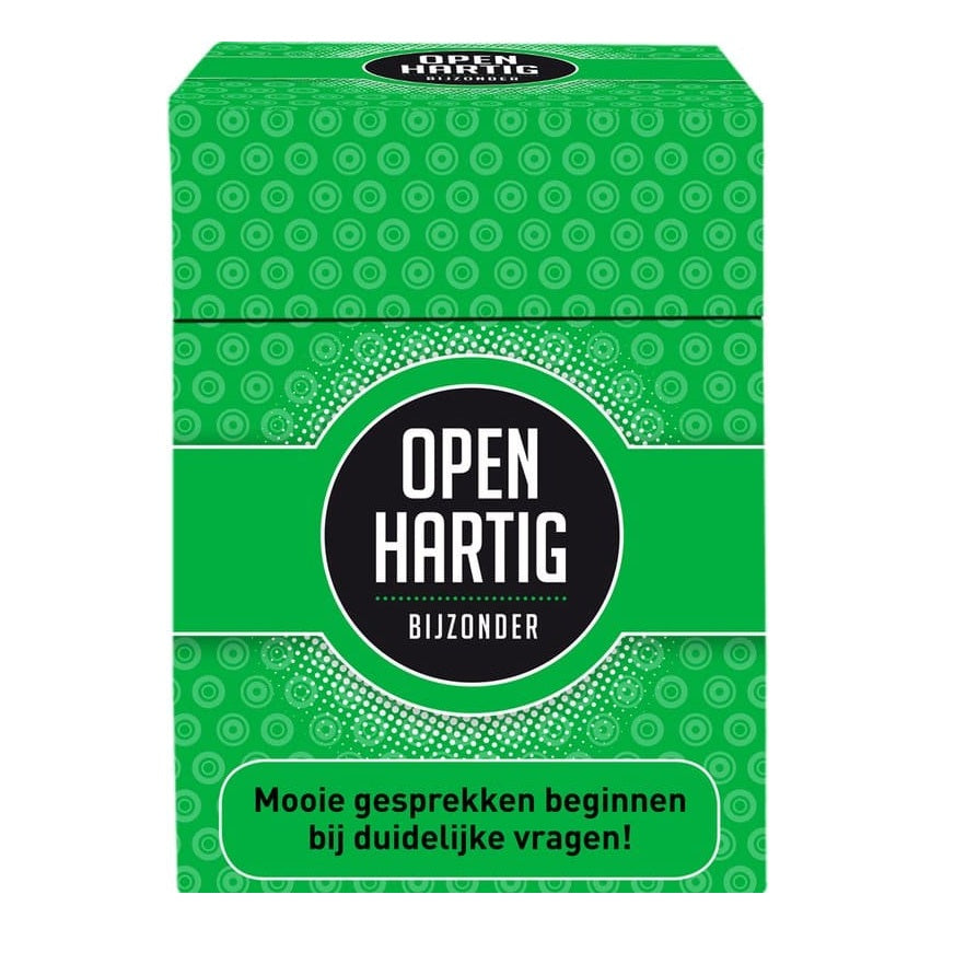 Openhartig Bijzonder – Interactief vragenspel dat gezellige gesprekken stimuleert voor senioren.