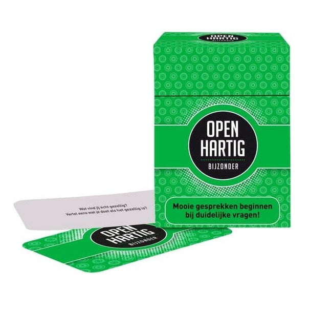 Openhartig Bijzonder – Interactief vragenspel dat gezellige gesprekken stimuleert voor senioren.