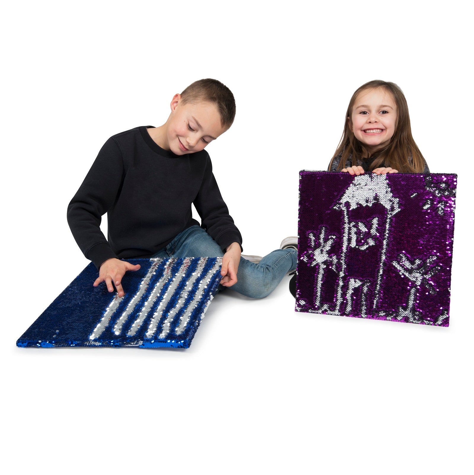 Afbeeelding van het spel Sensory Pailetten Paneel, speciaal geselecteerd  voor ouderen met dementie.