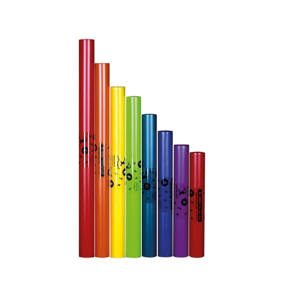 Boomwhackers® diatonische set (8-delig)