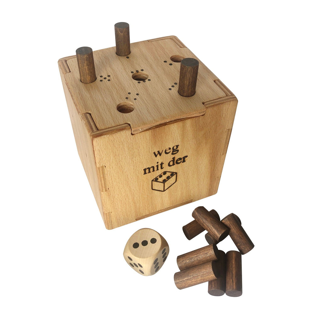 Dobbelspel Weg met de 6 – Groot formaat dobbelspel dat activering en gezelligheid bevordert voor senioren.