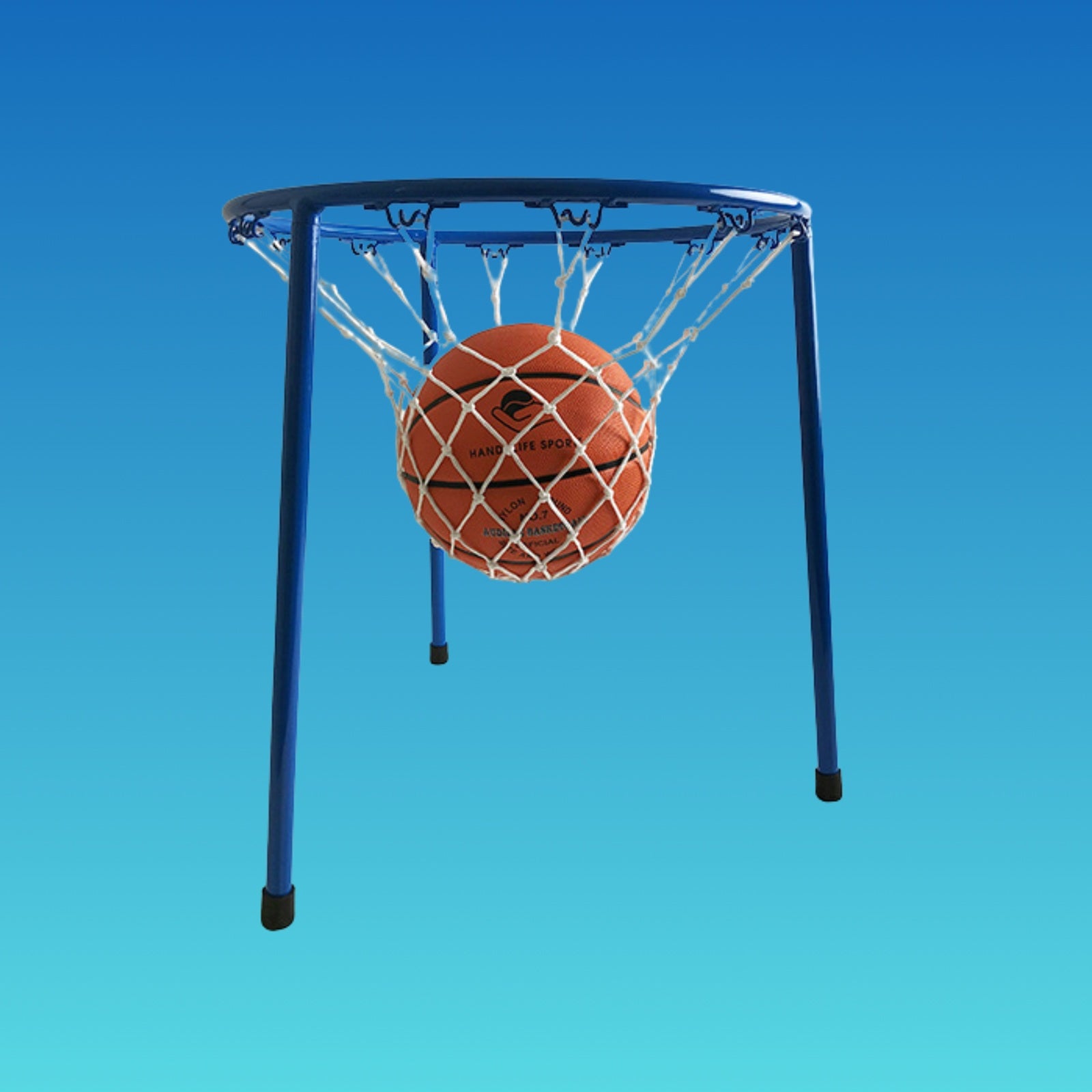 Afbeeelding van het spel Standing Circle Goal, speciaal geselecteerd  voor ouderen met dementie.