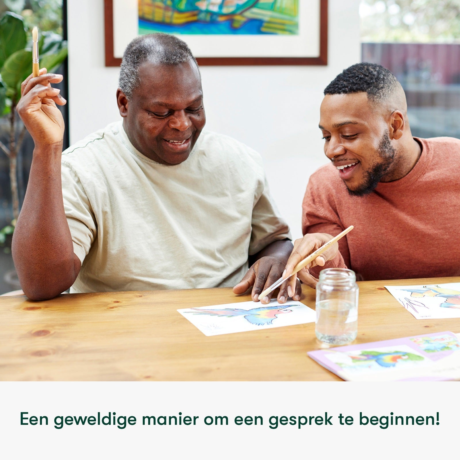 Malen mit Wasser - Magnificant Birds