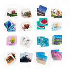 Foto Geheugenspel – Groot memoryspel met afbeeldingen, stimuleert geheugen en herkenning voor ouderen met dementie.