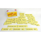 Taaldomino - Boter bij de vis