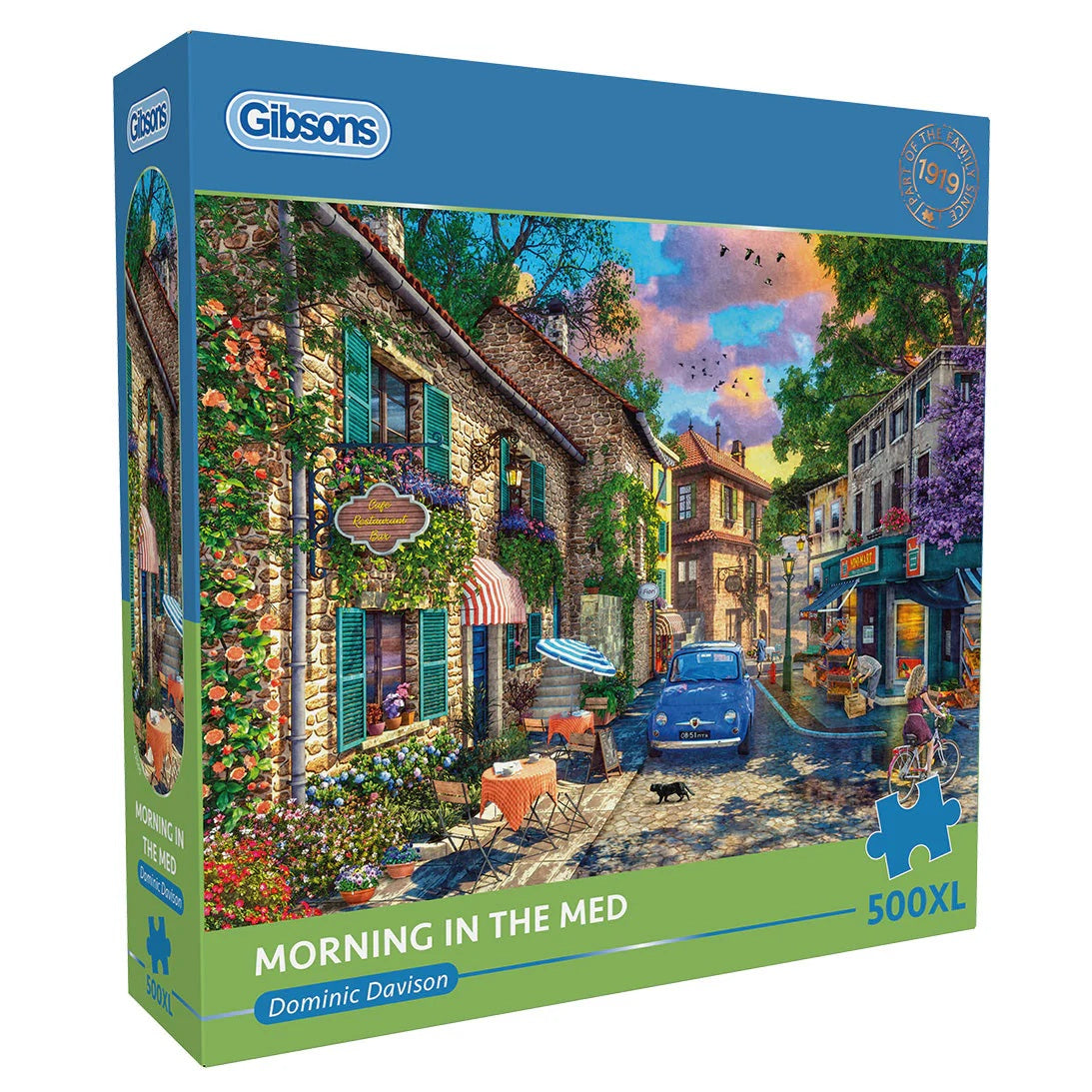 Puzzel - Mediterrane Straat (500 XL) voor ouderen