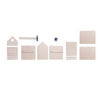 Afbeeelding van het spel Houten Bouwset Vogelhuis (incl. gereedschap), speciaal geselecteerd  voor ouderen met dementie.