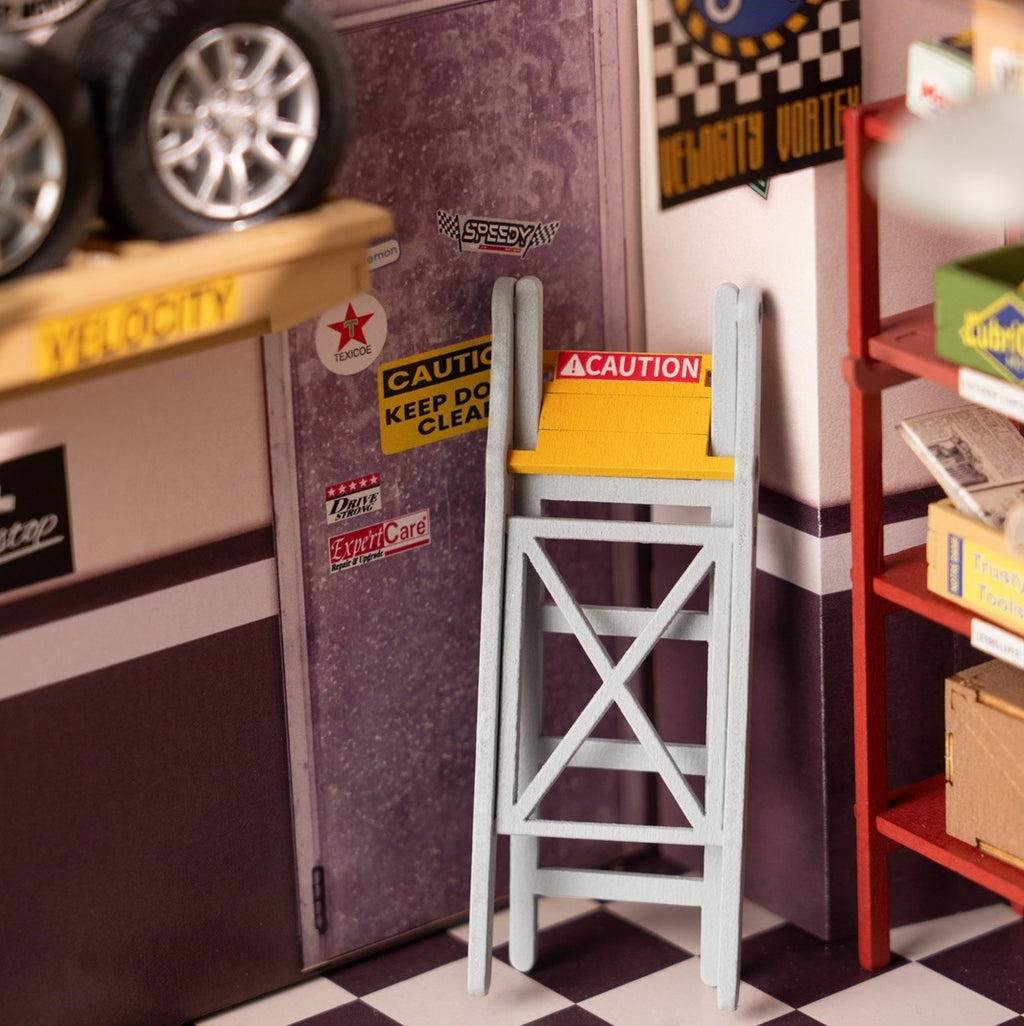 Bouwpakket voor Senioren - 3D Puzzel - Werkplaats Garage