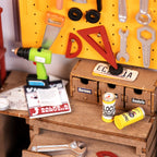 Bouwpakket voor Senioren - 3D Puzzel - Werkplaats Garage