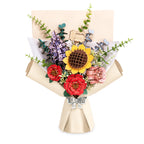 Bouwpakket voor Senioren - 3D Puzzel - Boeket Bloemen