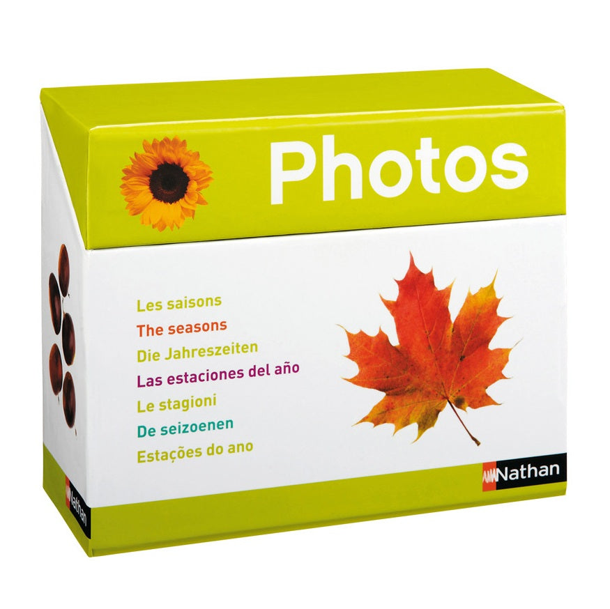 Afbeeelding van het spel Foto Box - De Seizoenen, speciaal geselecteerd  voor ouderen met dementie.