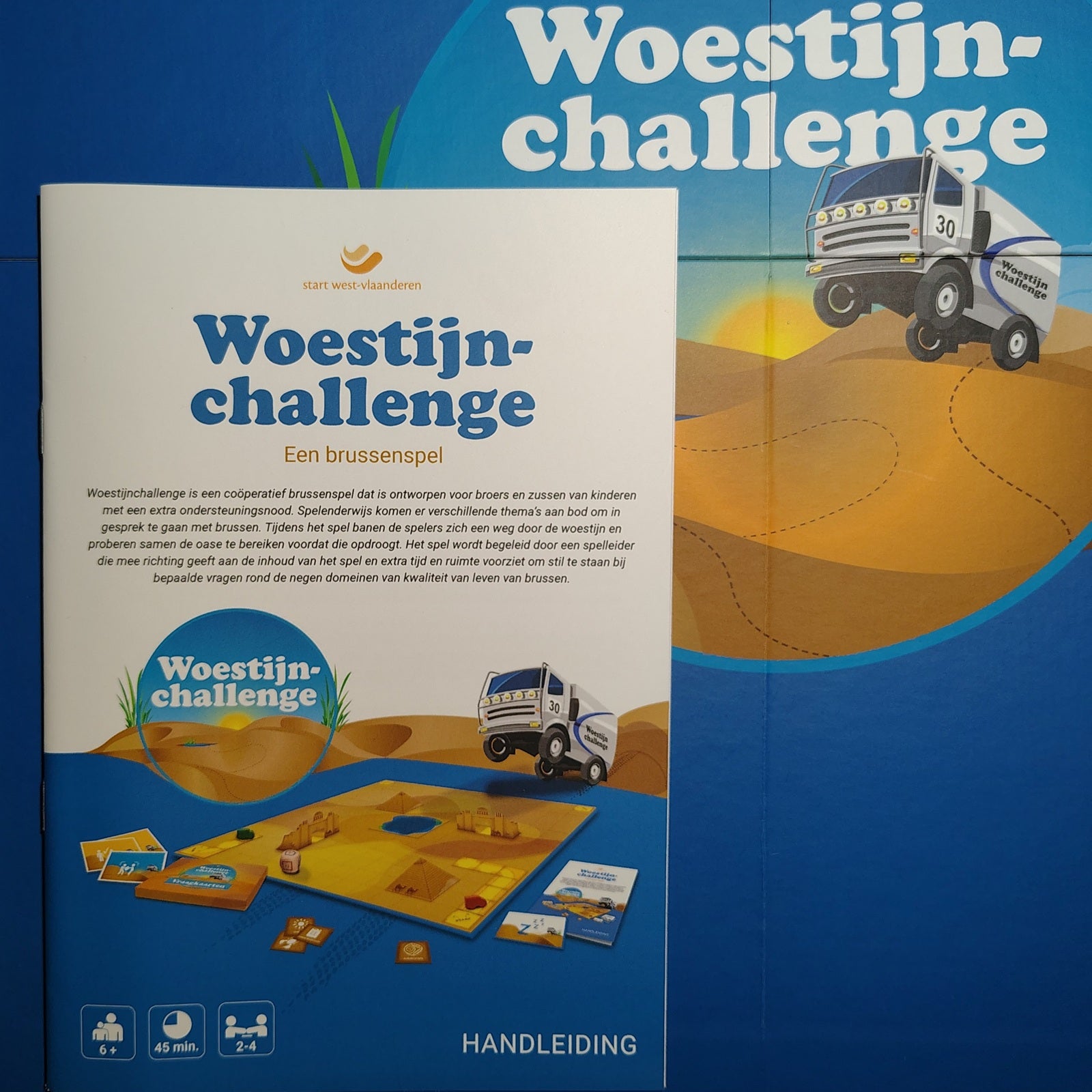 WoestijnChallenge – coöperatief gespreksspel