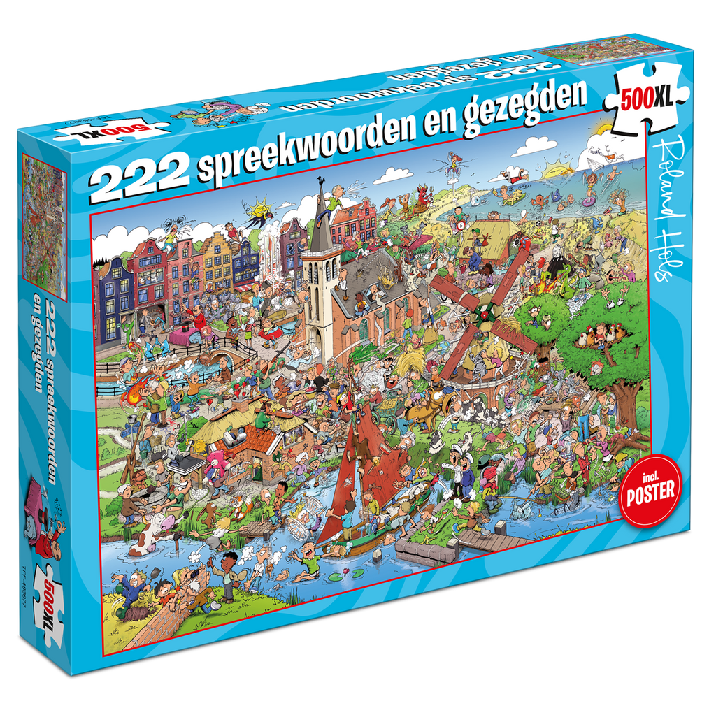 222 Sprichwörter und Redewendungen (500 XL Puzzle-Teile)