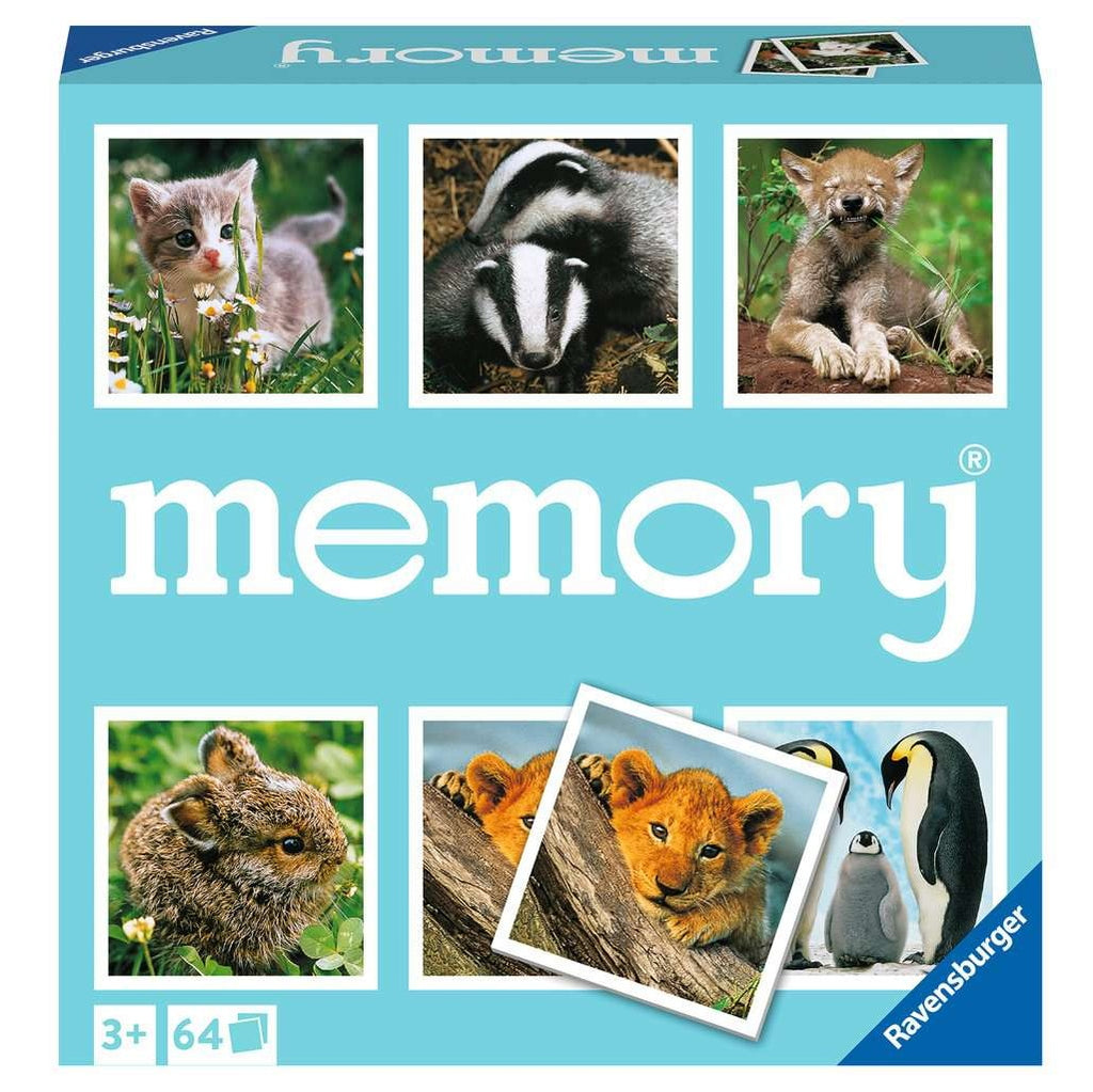 Memory® Dieren, geheugenspel voor ouderen met duidelijke spelonderdelen
