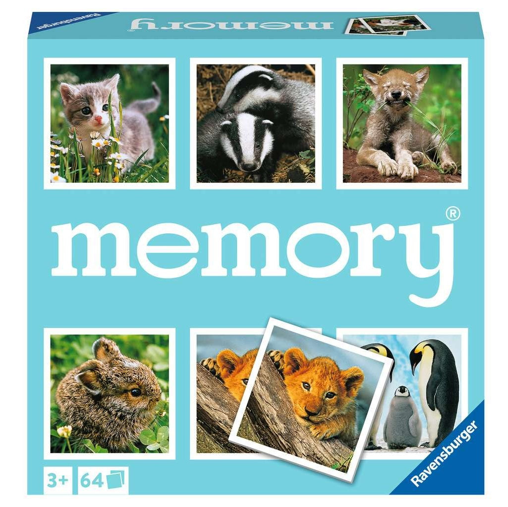 Memory® Dieren, geheugenspel voor ouderen met duidelijke spelonderdelen