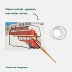 Schilderen met water Transport