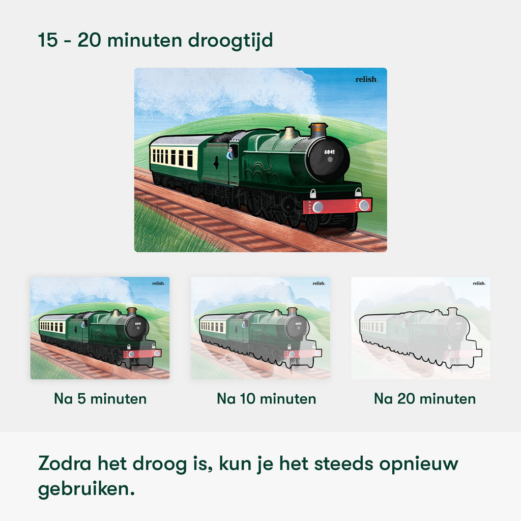 Schilderen met water Transport