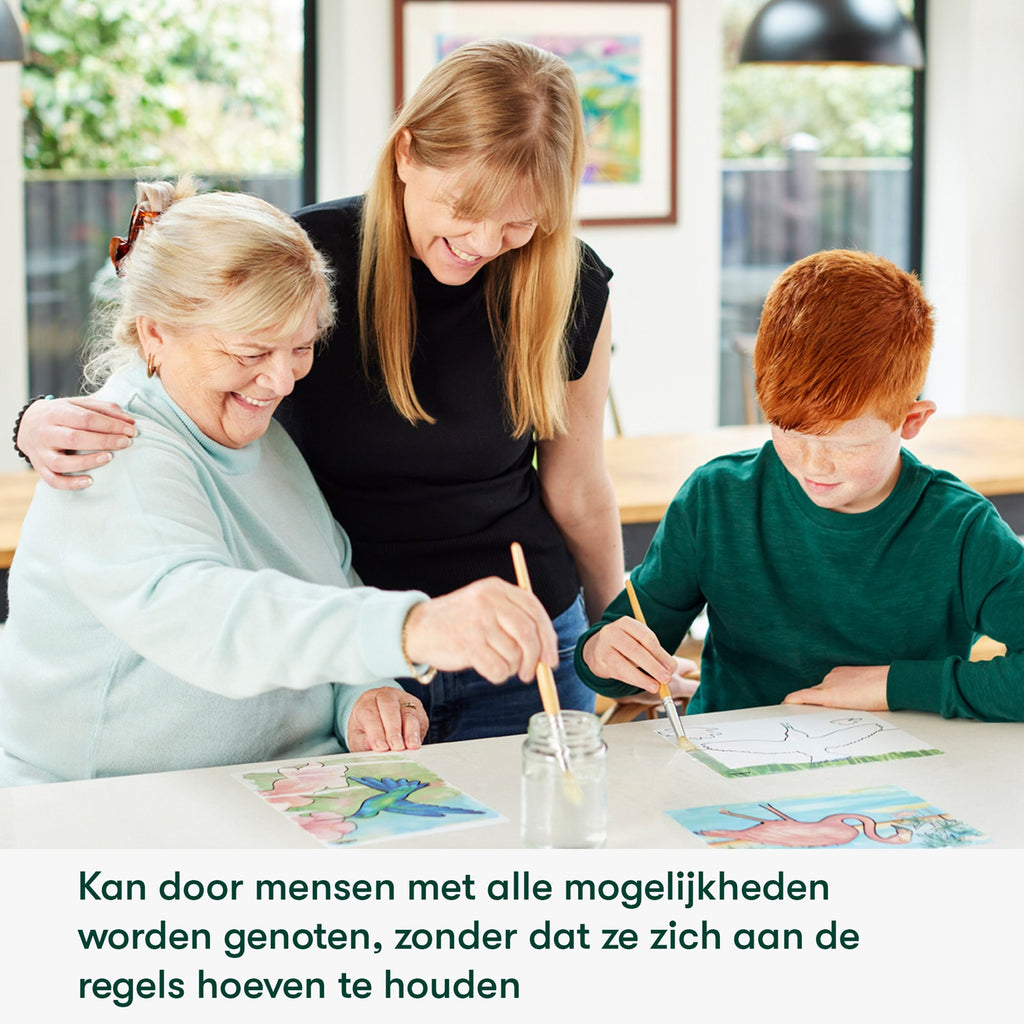 Schilderen met water Transport