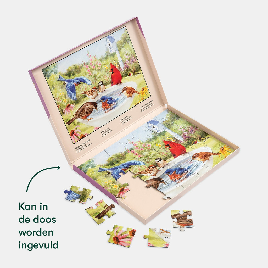 Afbeeelding van het spel Puzzel - In de Tuin - 24 stukjes, speciaal geselecteerd  voor ouderen met dementie