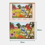 Puzzel - Vogeltjes in de zomer - 13 stukjes