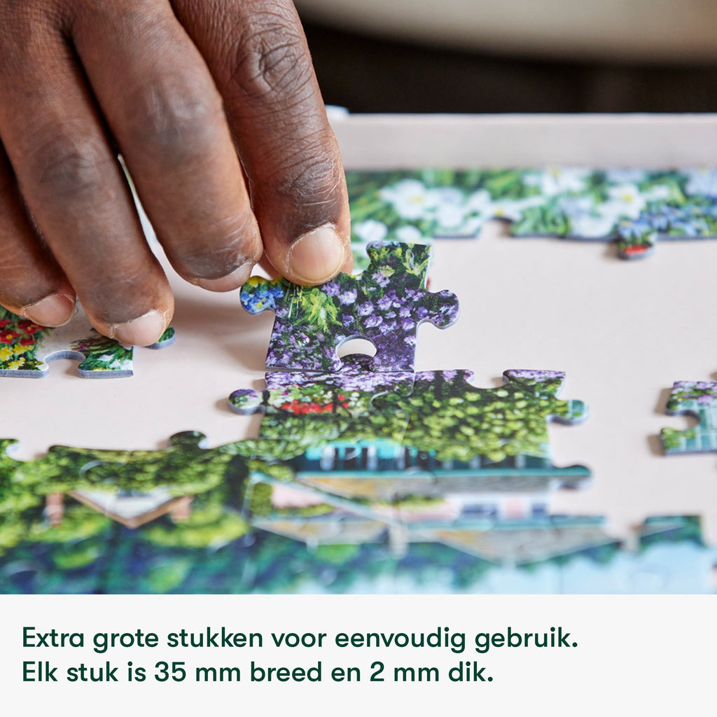 Puzzel - Monet's Garden - 63 stukjes