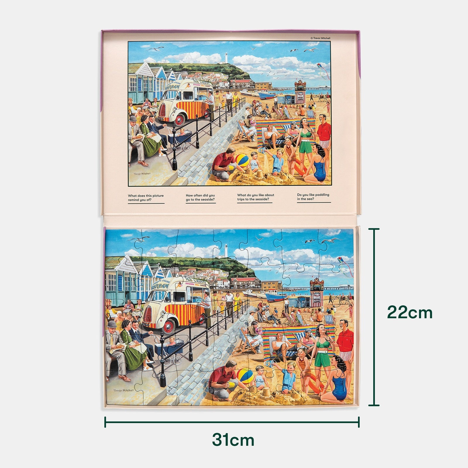 Puzzel - Nostalgie aan de kust - 35 stukjes