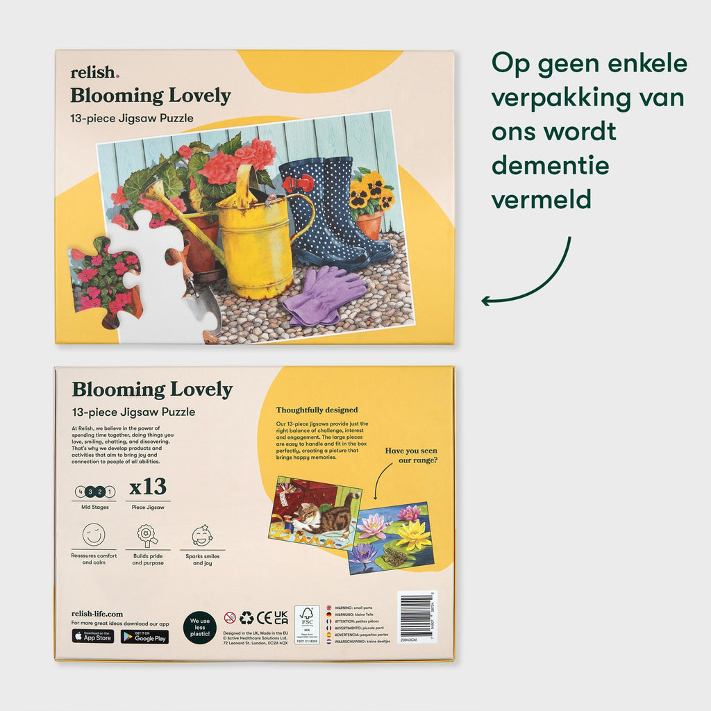 Puzzle - Blooming Lovely - 13 Teile