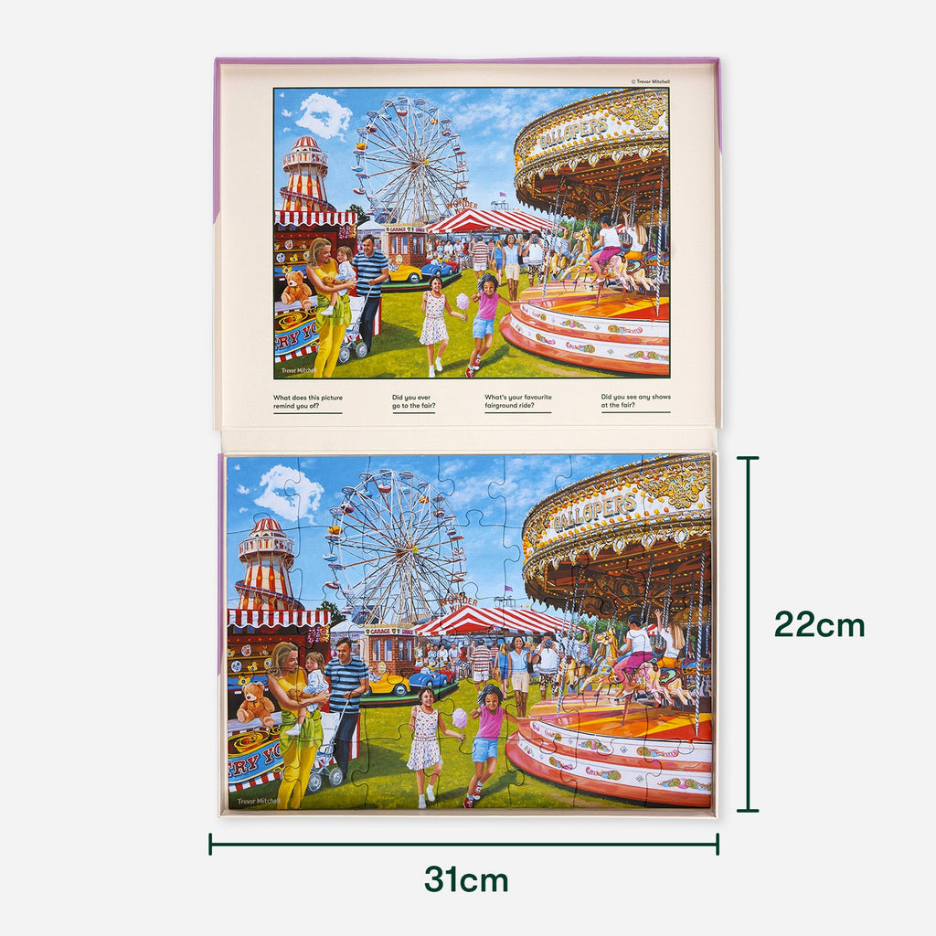 Puzzel - Kermis in de stad - 35 stukjes