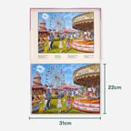 Puzzel - Kermis in de stad - 35 stukjes
