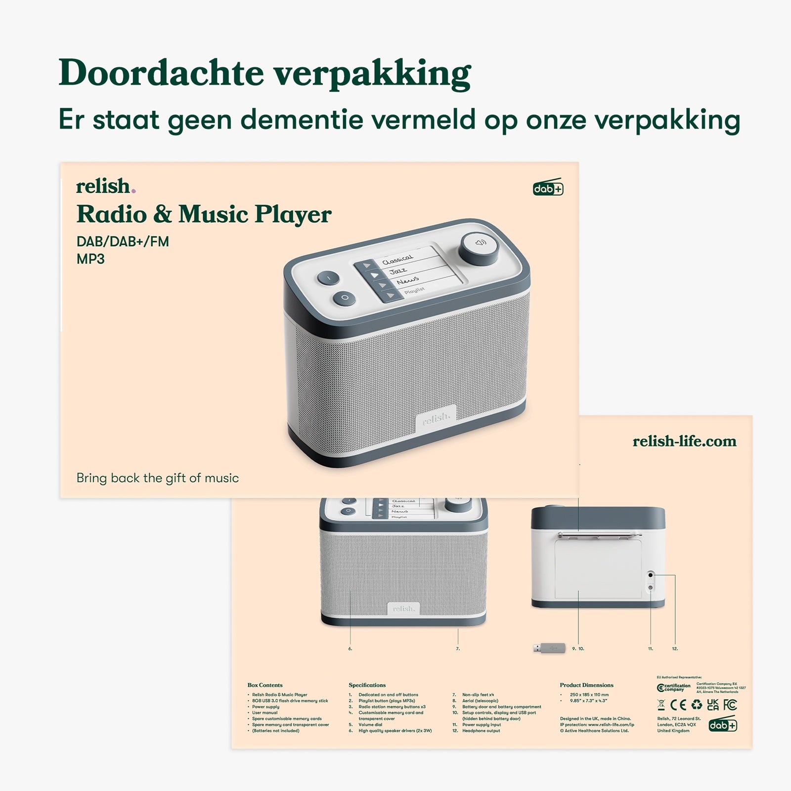 DAB Radio en Muziekspeler