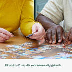 Puzzel - Sunset in Parijs - 100 stukjes