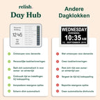Relish Day Clock Hub: centrum van de beste dementie klokken