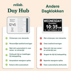 Relish Day Clock Hub: centrum van de beste dementie klokken