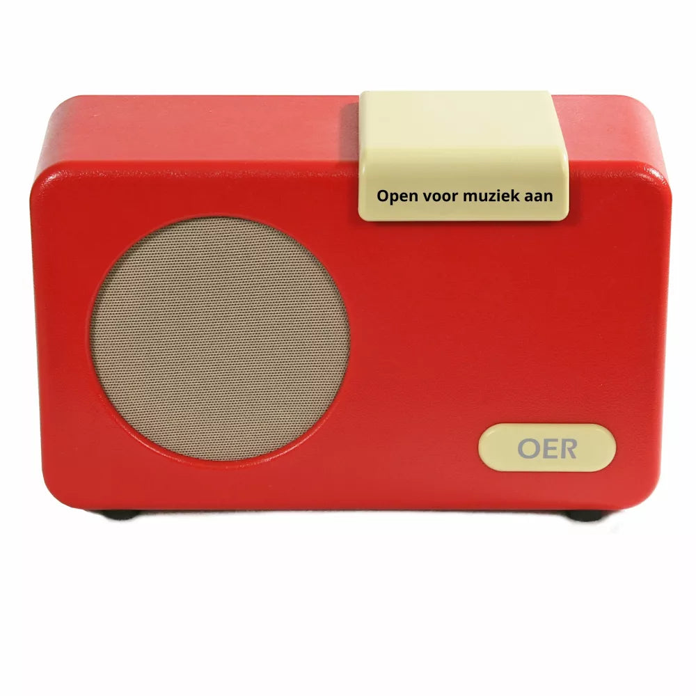 OER Muziekspeler - Rood