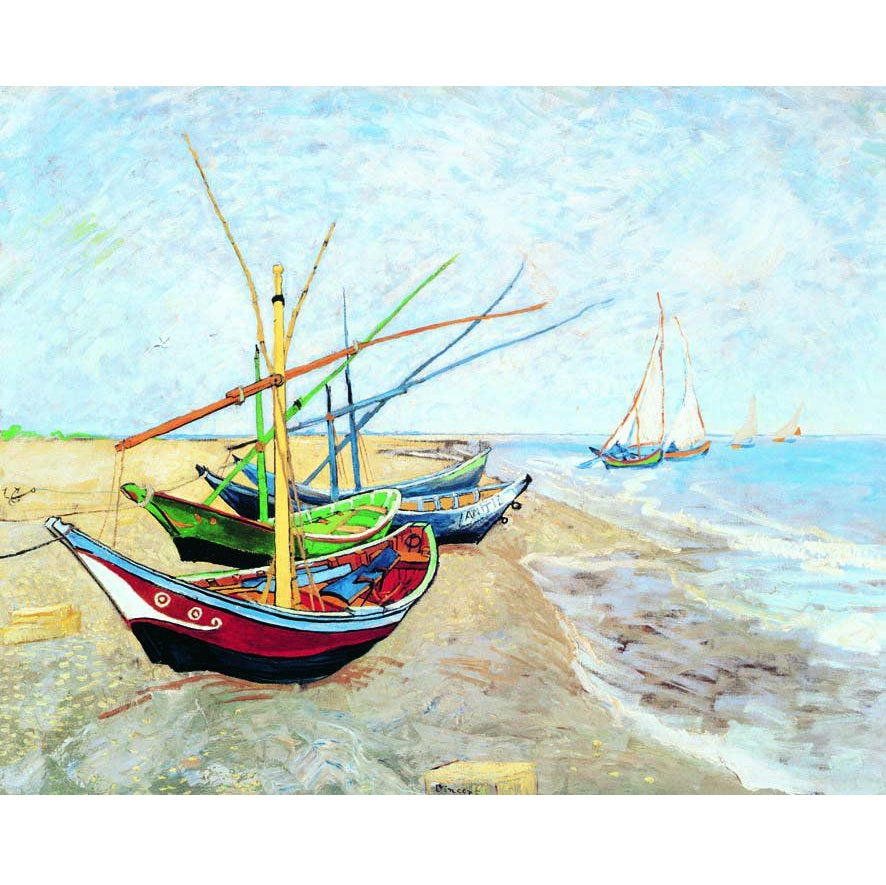 Afbeeelding van het spel Van Gogh St Marie, puzzel met grote stukken, speciaal geselecteerd  voor ouderen met dementie