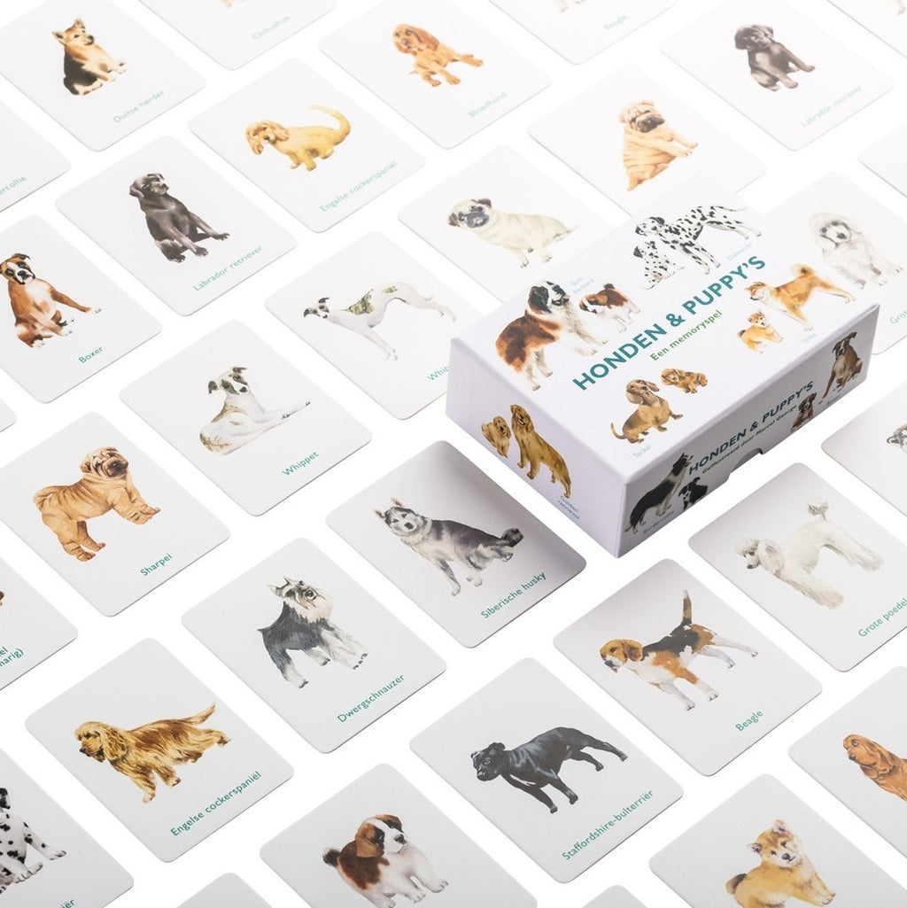 Hunde & Welpen - Ein Memospiel